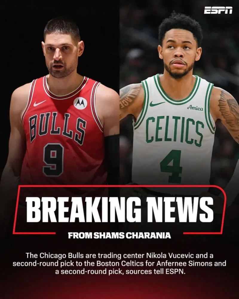 开云体育下载-极限2换2！武切维奇加盟，史蒂文斯又一神操作？